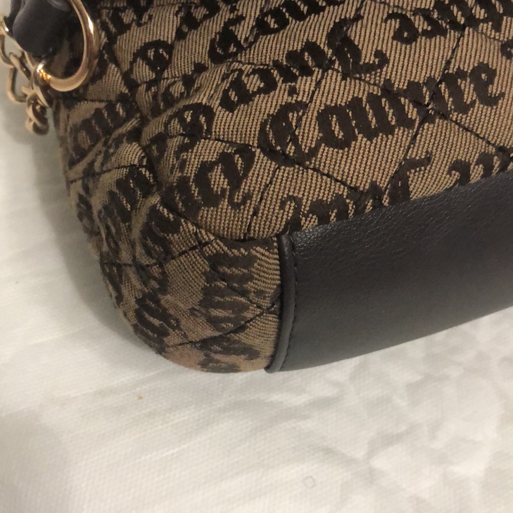 Juicy Couture Brown Monogram Crossbody Bag - Picture 6 of 10
